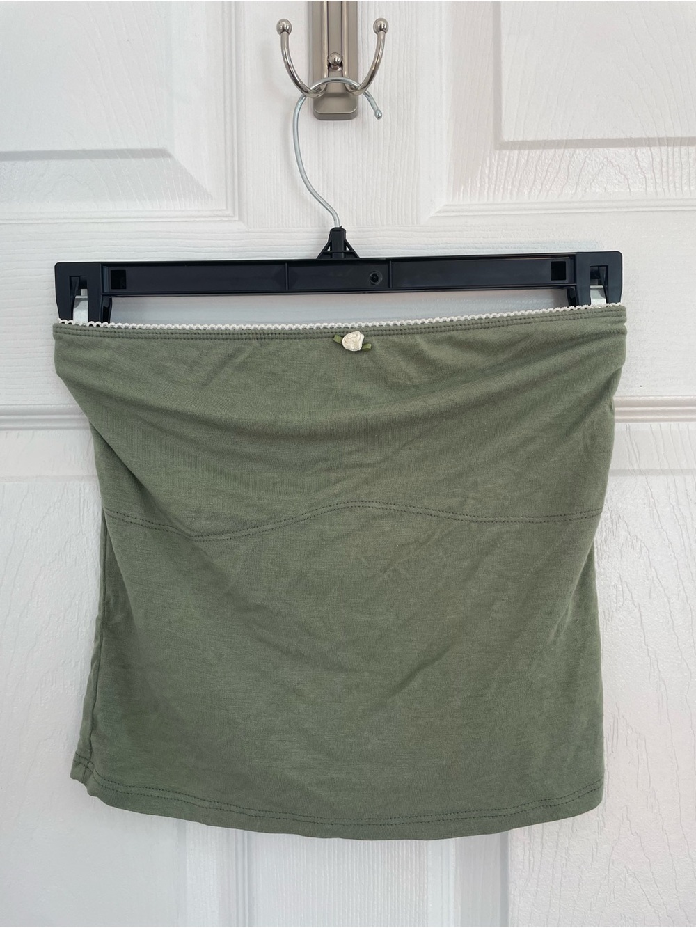 Olive Green Tube Skirt - Women
